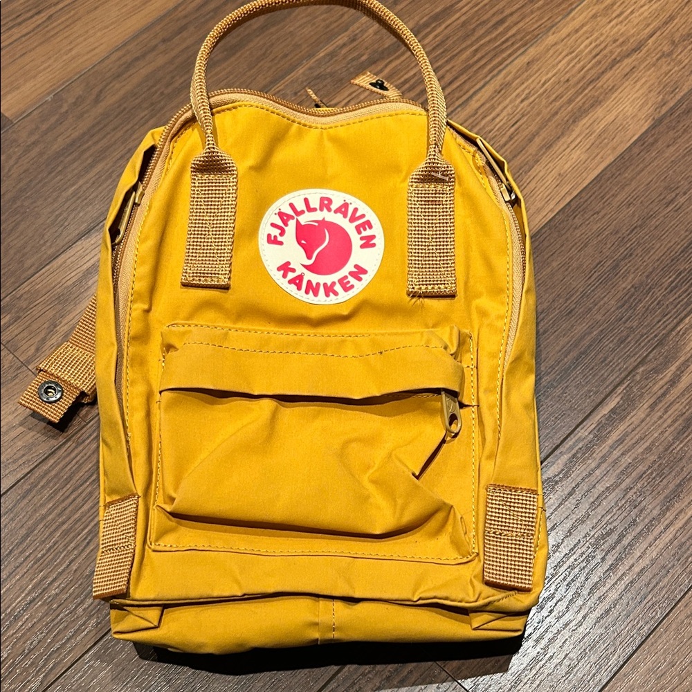 Fjallraven Kanken Yellow Backpack